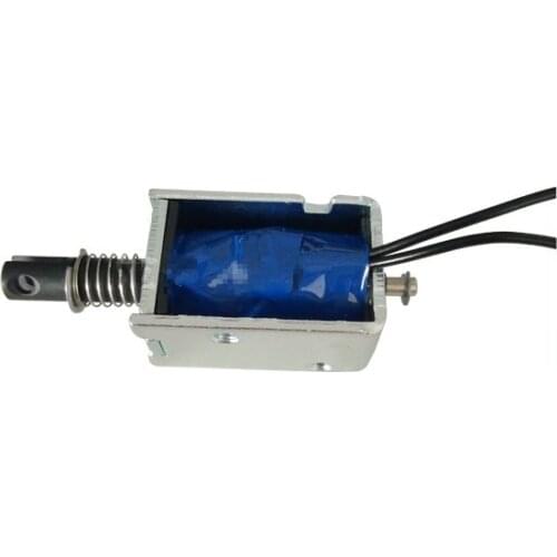 1pc push-pull solenoid HIO-0630S-24A50 bank card reader ticket dispenser automatic assembly line gate control