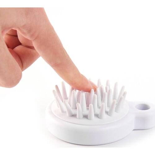Ayevin New Grooming Pet Shampoo Brush Soothing Massage Rubber Bristles Curry Comb for Dogs Cats Washing Professional Quality