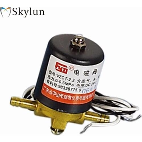 1 PC Dental Chair Unit Solenoid Valve Dental electromagnetic valve Valve DC24V 0.6Mpa High Quality SL1249A