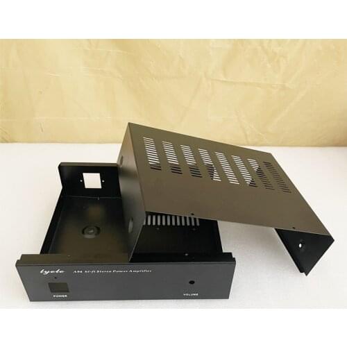 255*214*73MM Aluminum Power Amplifier Chassis Shell A94 Power Amplifier Class A Power Amplifier AMP Shell DIY Box