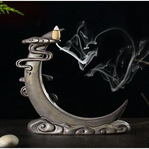 Zhai incensory incense clock Gallery ceramic creative clouds Buddha tower incense purple tea products