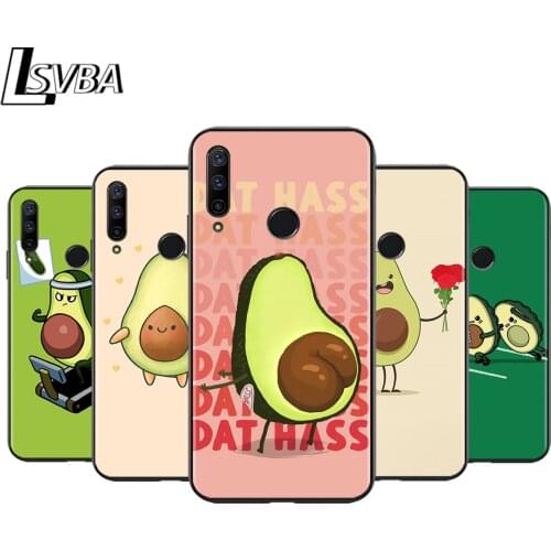 Lovely avocado for Huawei Honor 30 20 10i 10 9C 9A 9S 9X 9N 9 8X 8A 8 7A 7C Pro Plus Lite Phone Case