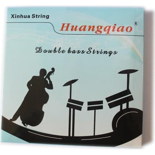 Double Bass Strings 4Pcs/set Beginner Students Steel Bass Strings 3/4 4/4 Size Wholesale