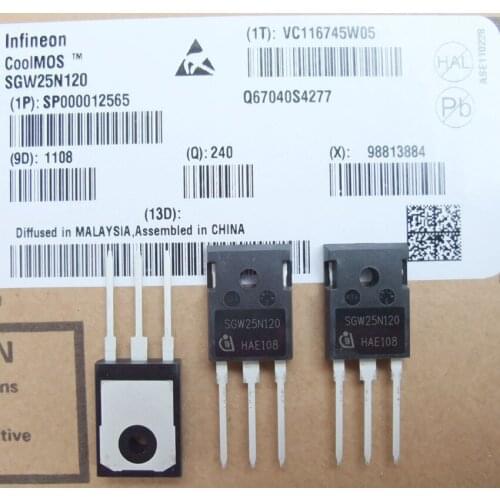 In Stock 100% New&original 25N120 SGW25N120 25A 1200V