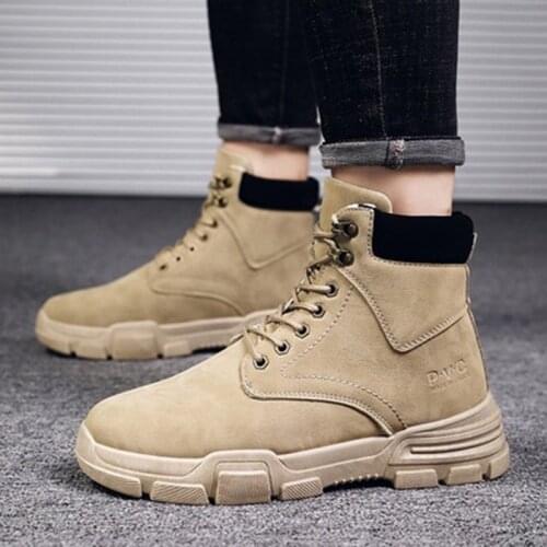 GHLTXIXI Men's Work Shoes