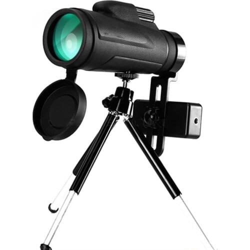 Monocular Telescope 12x50 HD Monocular with Tripod Waterproof Anti-fog Monocular with for Bird Watching Camping Hiking Match