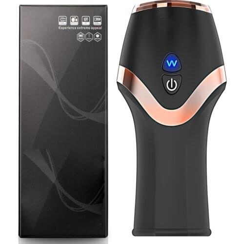 Male Penis Enlarge Masturbation Automatic Masturbation Cup Vibrating Penis Glans Exercise Delay Trainer For Men Adult Sex Toy