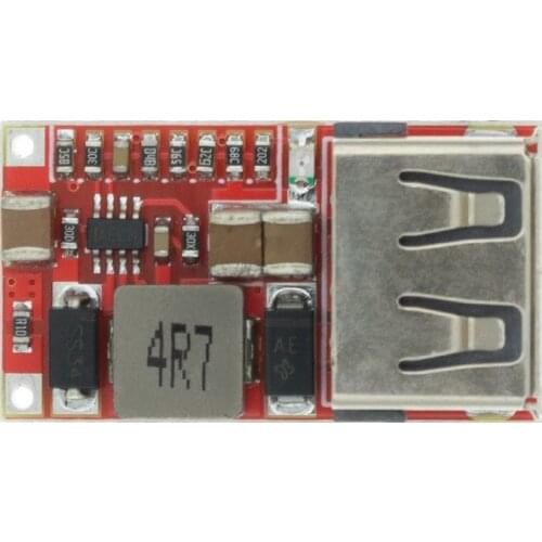 6-24V 24V 12V to 5V USB Step Down Module DC-DC Converter Phone Charger Car Power Supply Module Efficiency 97.5% Buck Module