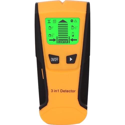 3 In 1 Handheld Professional Depth Metal Detector Pinpointer Stud Finder Wall Scanner Sensor for Wire Detect Metal Seekers