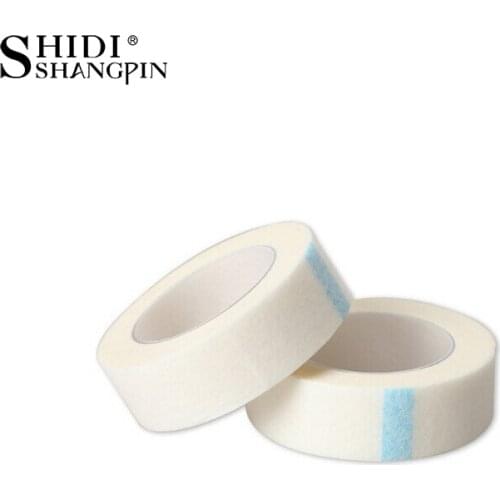 SHIDISHANGPIN 5 Pcs eyelash extensions paper patches eye pad eyelash extension under patch medical tape isolation white tape