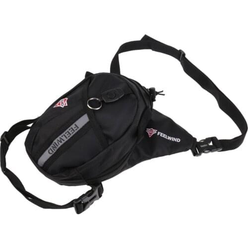 Unisex Hiking Waist Bag Canvas Sports Racing Drop Leg Bag Fanny Pack Bike Cycling