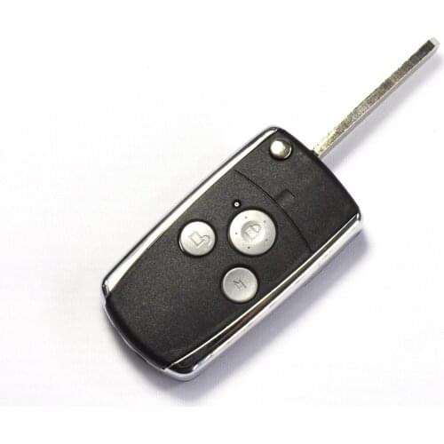 HIGH QUALITY 3 BUTTONS MODIFIED FLIP REMOTE KEY SHELL CASE FOR HONDA FIT PILOT CRV ACCORD CIVIC 5PCS/LOT