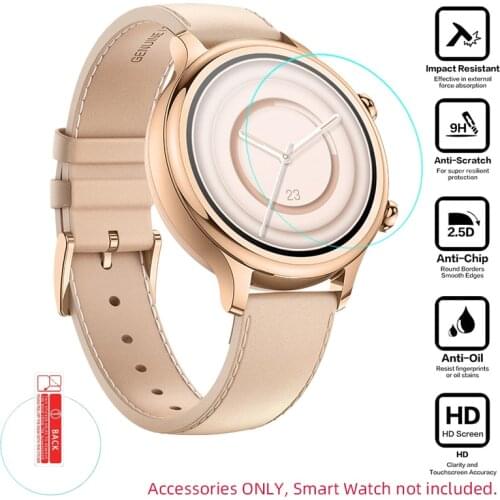 Tempered Glass Protective Film Guard For Tic Smart Watch Ticwatch C2+ TicwatchC2+ C2 Plus Toughened Screen Protector Cover