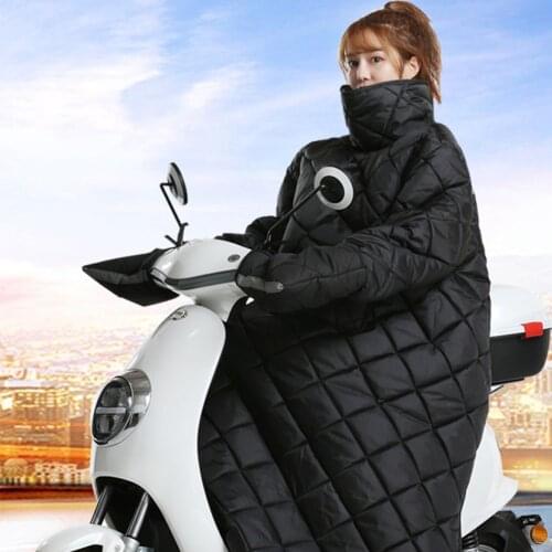 Winter Warm Leg Cover Waterproof Windshield Quilts For Scooters Wind Cold Protector Clothes Knee Motorcycle Blanket Knee Warmer