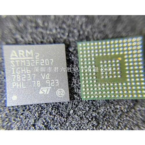 1~2PCS/LOTpcs/lot STM32F207 STM32F207IGH6 BGA176 NEW Original free shipping
