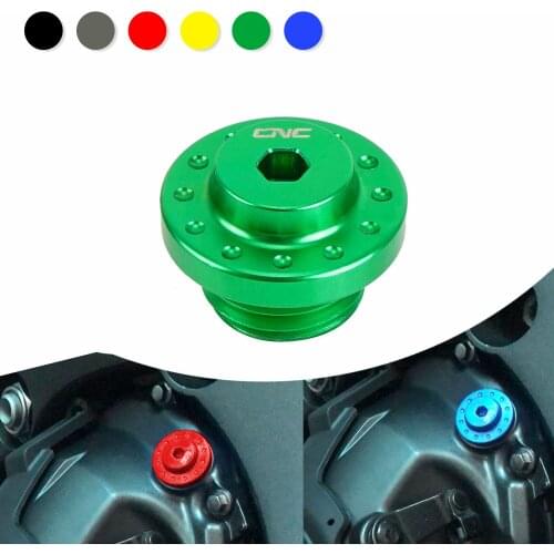 Motorcycle Accessories Moto Engine Oil Filler Cap Universal M20*2.5 For Kawasaki Z800 Z900/Z900RS Z1000 Z1000SX Versys 1000