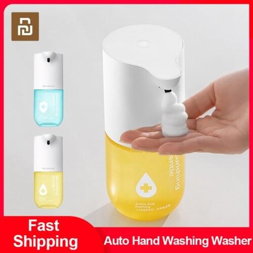 Youpin Auto Induction Foaming Hand Washer Smart Foam Soap Dispenser Deep Cleaning Hand Washer Infrared Sensor For Personal Care