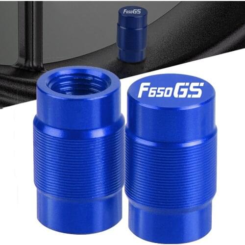 F650GS LOGO Motorcycle CNC Vehicle Wheel Tire Valve Stem Caps Covers For BMW F 650 GS 2007 2008 2009 2010 2012 2013 2014 2015