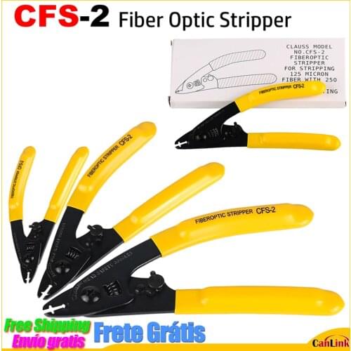 2/5/10pcs Lot CFS-2 Two-port Plier Wire stripper FTTH Cable Stripper Fiber Optic Tool Fiber Optic Stripper