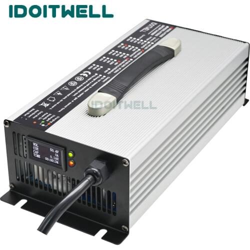 Customized 24V 30A intelligent battery charger 24V Lithium lifepo4 laed acid automatic smart battery charger for battery pack