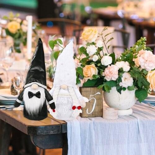 Halloween Plush Toy Plush Dwarf Doll Faceless Doll For Wedding Ornament Supplies Holiday Gifts Household For Kids Stuffed Toys