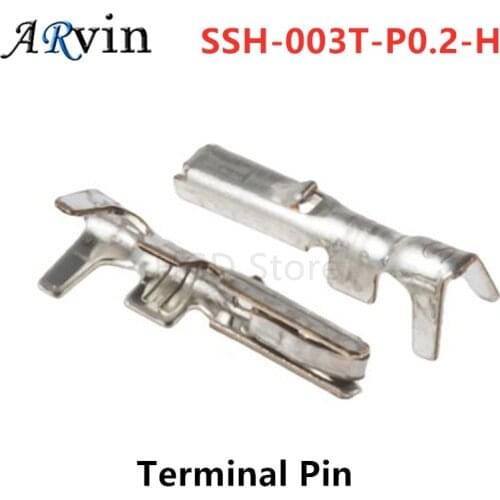 100pcs JST Connector SSH-003T-P0.2-H Terminal Pin Wire Gauge 28-32AWG