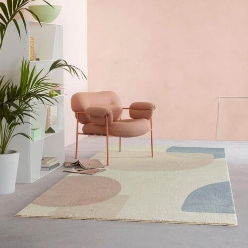 Nordic Soft Girls Room Carpet For Living Room Home Modern Decor Bedroom Thick Rug Plush Anti-skid Mat Floor Parlor Sofa Fluffy