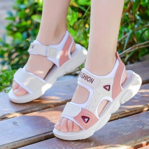 New Fashion Summer Kids Shoes Girls Shoes Children Boys Sport Beach Sandals For Girls Shoes Flat Sandals