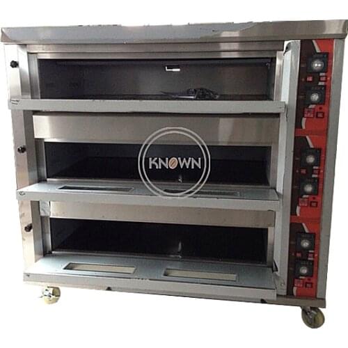 Industrial Electric 9 Trays Pizza Baking Oven Machine Pastry Bread Cake Roaster for Bakery Store with Different Trays Number