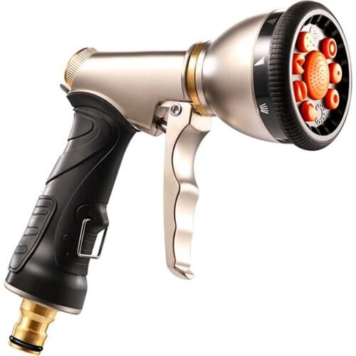 Dropshipping Garden Tools Water Gun Hose Nozzle Mutifunctional Household Watering Car Wash Water Sprayer High Pressure Water Gun