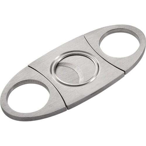 Cigar Cutter Brand New Stainless Steel Metal Classic Cigar Cutter Guillotine With Gift Box Christmas Cigar Scissors Gift
