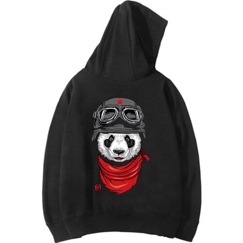 Harajuku hoodies the happy adventurer cat hoodies men Japanese panda Hoodies Hip Hop Streetwear Hoodie drop shipping men clothes