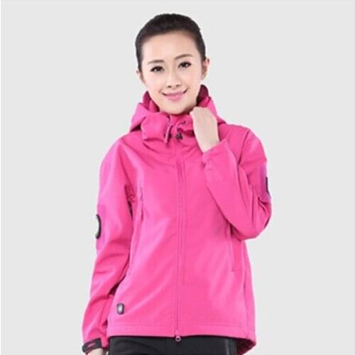 Outdoor women s Army Military Tactical Lurker Shark skin Soft Shell V5.0 Waterproof Windproof Sport coat Fleece Jacket or pant