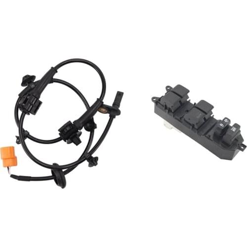 1 Pcs Front Right ABS Sensor & 1 Pcs Car Power Window Master Control Switch