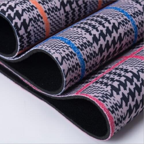 4 yards Neoprene composite fabric sbr tent mouse pad sweat suit high elastic houndstooth sponge sbr diving fabric