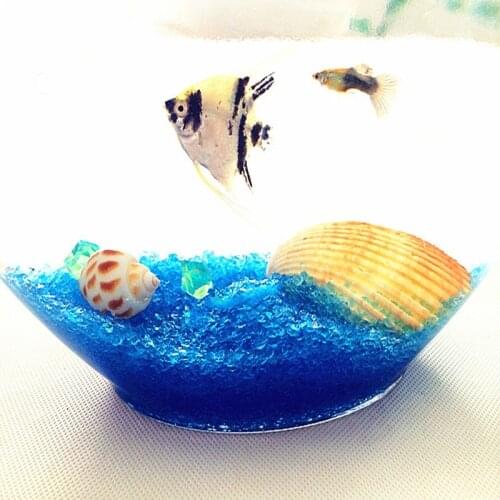 500g glass sand aquarium color sand fish tank bottom sand aquarium landscaping stone micro landscape decoration bottom sand