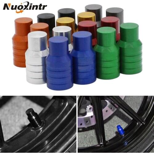 Nuoxintr Motorcycle Vehicle Wheel Tire Valve Stem Caps Covers for Ducati SCRAMBLER 400 SCRAMBLER 800 SCRAMBLER1100 Aluminum