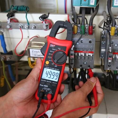 UNI-T Digital Clamp Meter UT204+ UT203+ NCV,400-600A With Temperature Test True RMS Automatic Range High Precision Multimeter