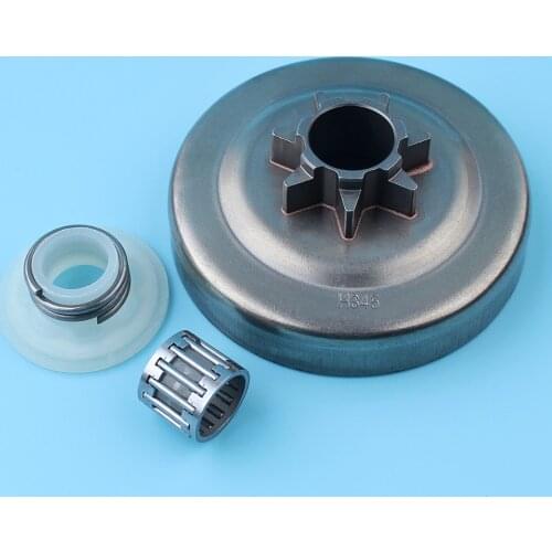 Chain Clutch Drum Spur Pinion Worm Gear .325"-7T Kit For Husqvarna 340 345 346XP 350 445 450 445E 450E 351 353 EPA Saw 578097901