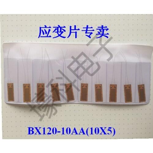 10 BX120-10AA (10X5) Foil Resistance Strain Gauge / Strain Gauge / Normal Temperature Strain Gauge