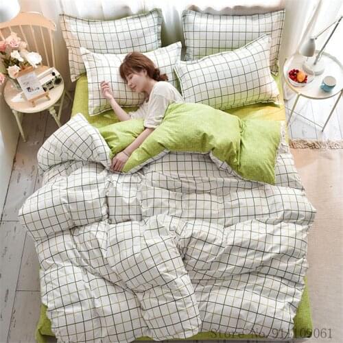 Home Textile Gray Forest Animal Pattern Duvet Cover Pillowcase Bed Sheet Bedding Set Children and Adult Linens Bedclothes 3/4Pcs
