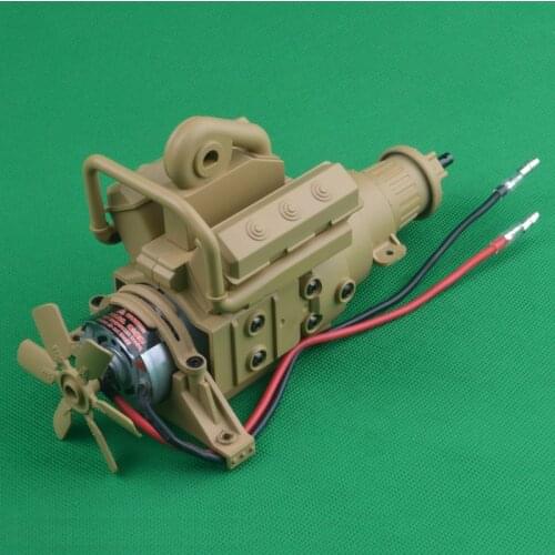 HG P801 P802 1/12 8X8 RC High-imitatlon US military truck spare parts Transmission wave box Drive gearbox 8ASS-P0003