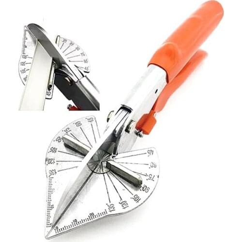 Multi-angle Scissors Shear 45-135 Degree Hand Miter Multifunction multi-angle Scissors Edge Card PVC Plastic Pipe Cables Cutter