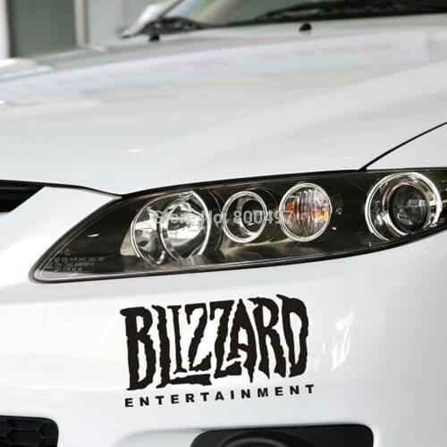 Blizzard Entertainment Car Sticker Reflective Decal for Tesla Toyota Opel Chevrolet Volkswagen Hyundai Kia Lada