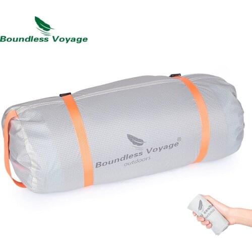 Boundless Voyage Sleeping Bag Compression Sacks Lightweight Stuff Sack Waterproof Storage Bag Camping Travel Outdoor Nylon Bag