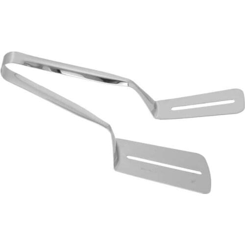 Food Tongs Hollow Design Frying Shovel Steak Clip for Home for Pizzas for Ribs for Steaks for Fish for Kitchen