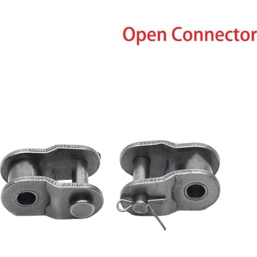 1Pcs 12A-1 Roller Chain Pitch 19.05mm Carbon Steel Industrial Transmission Chain/Chain Connector
