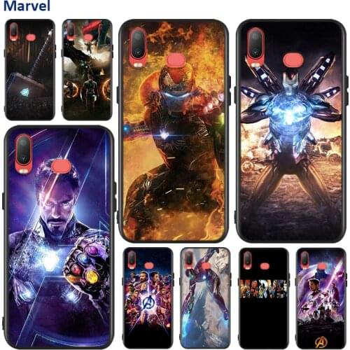 Silicone Cover Iron Man Marvel Avengers For Samsung Galaxy A9 A8 A7 A6 A6S A8S Plus A5 A3 Star 2018 2017 2016 Phone Case
