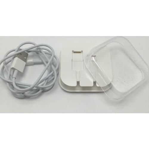 USB Data Sync Charger Cable For ipad mini Air iPhone x xr 8 7 6 5 5S 6S Plus With crystal Plastic retail Box package 100pcs/lot