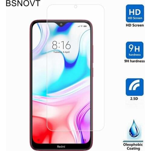 2PCS Screen Protector For Xiaomi Redmi 8 Glass Tempered Glass For Xiaomi Redmi 8 Glass For Xiaomi Redmi 8 Film 6.22 inch BSNOVT
